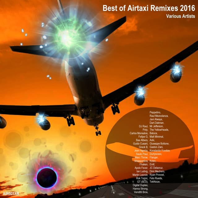 Cover Image of release - Best of Airtaxi Remixes 2016
