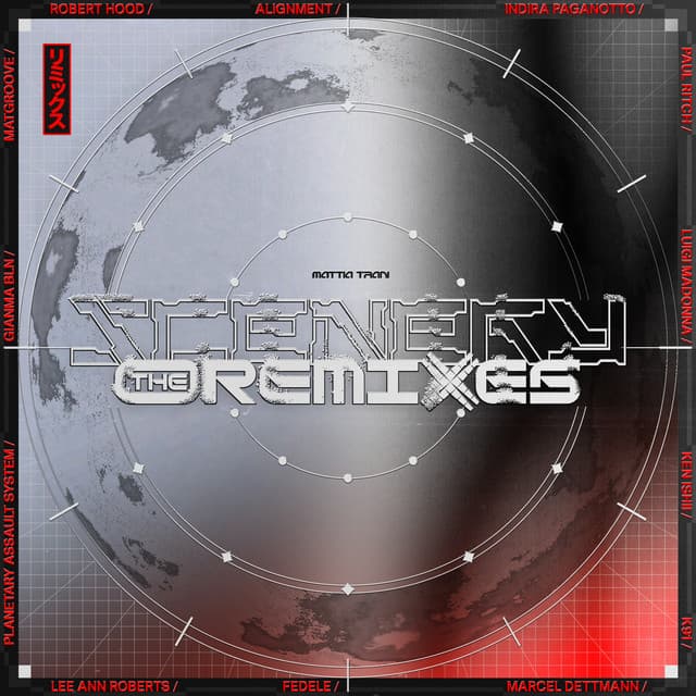 Cover Image of release - SCENERY THE REMIXES LP