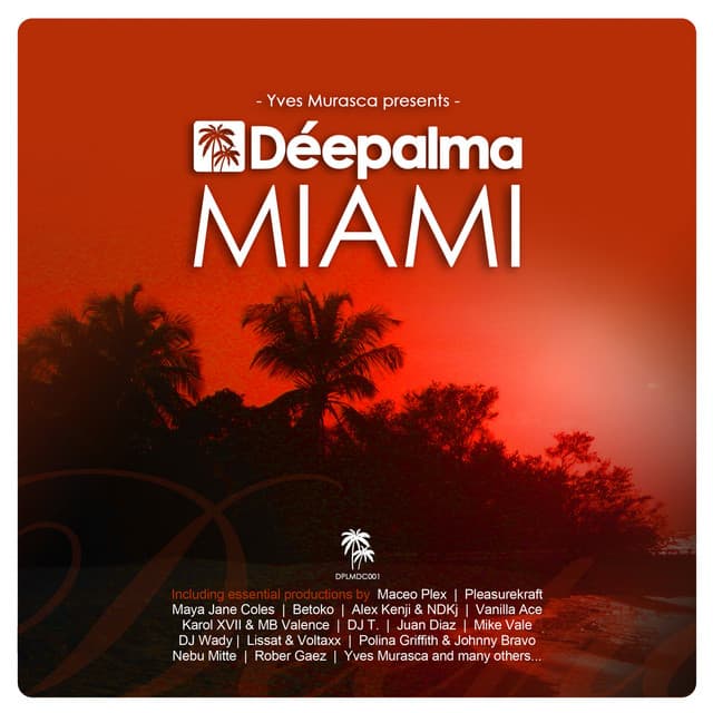 Cover Image of release - Déepalma Miami (Compiled by Yves Murasca)