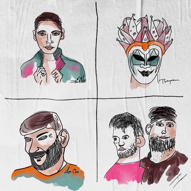 Cover Image of release - FCKNG SERIOUS - FIVE YEARS