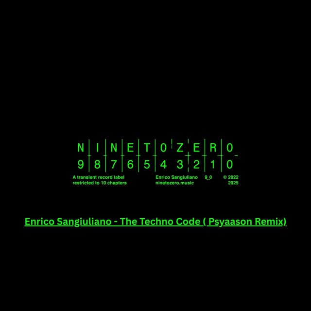 The Techno Code (Psyaason remix) - Extended remix