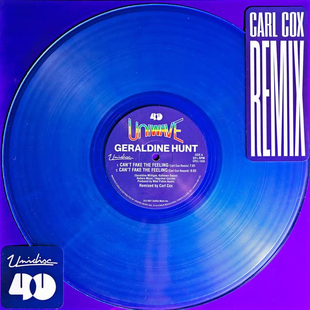 Cover Image of release - Can't Fake the Feeling (Carl Cox Rework)