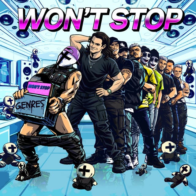 Cover Image of release - Won't Stop