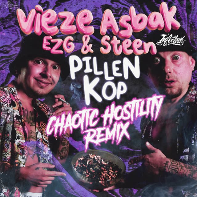 Cover Image of release - Pillenkop (feat. Vieze Asbak) [Chaotic Hostility Remix]