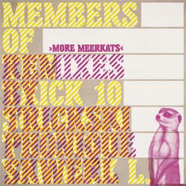 Cover Image of release - Members Of The Trick 10: More Meerkats