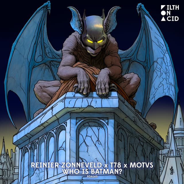 Cover Image of release - Who is Batman?
