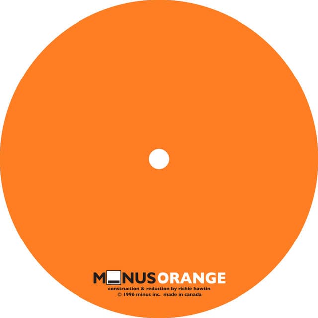 Cover Image of release - Minus Orange