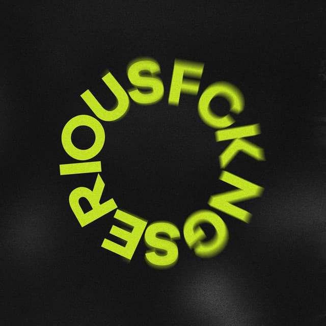 Cover Image of release - FCKNG SERIOUS - TEN YEARS