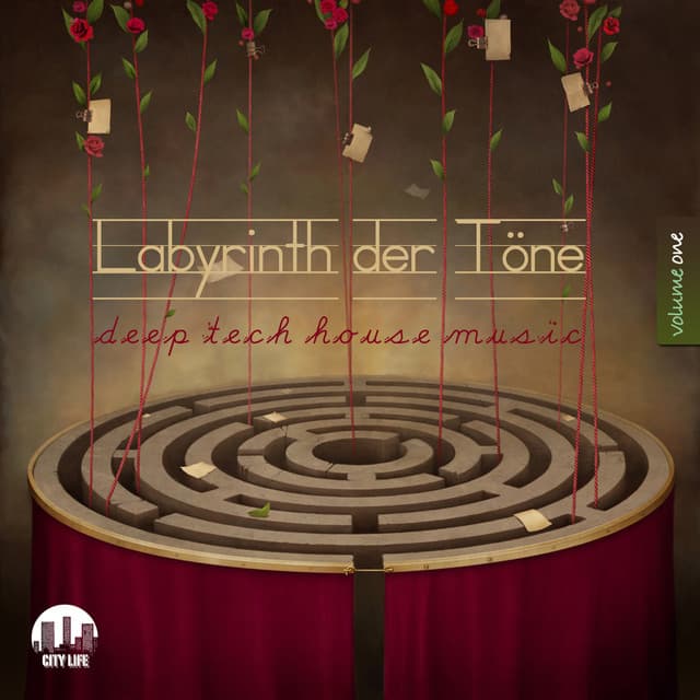 Cover Image of release - Labyrinth der Töne, Vol. 1 - Deep & Tech-House Music