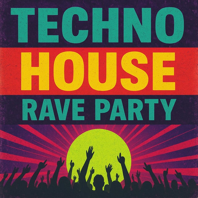 Image of TECHNO HOUSE RAVE PARTY