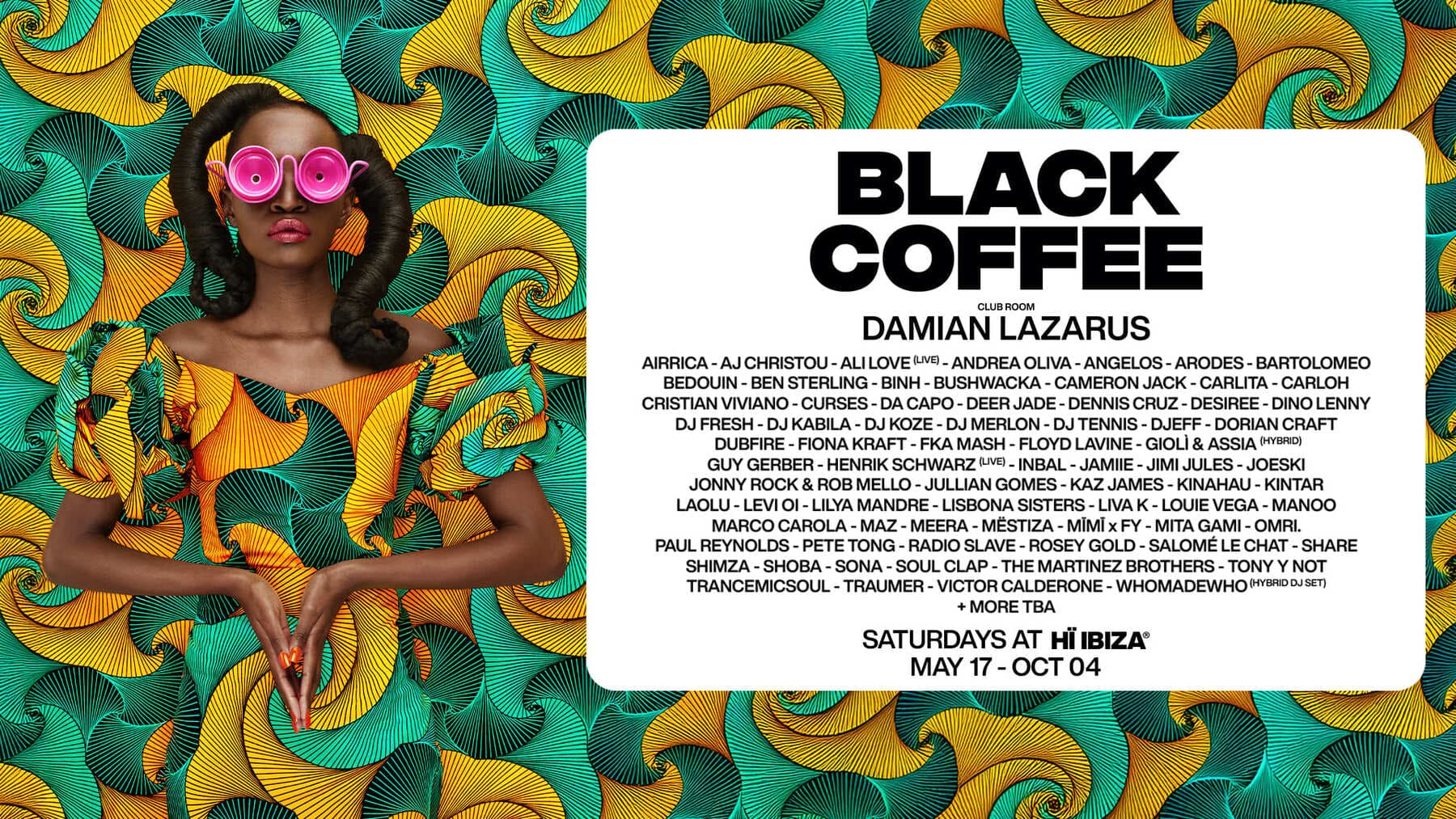 Black Coffee - Hï Ibiza Residency - Opening Party