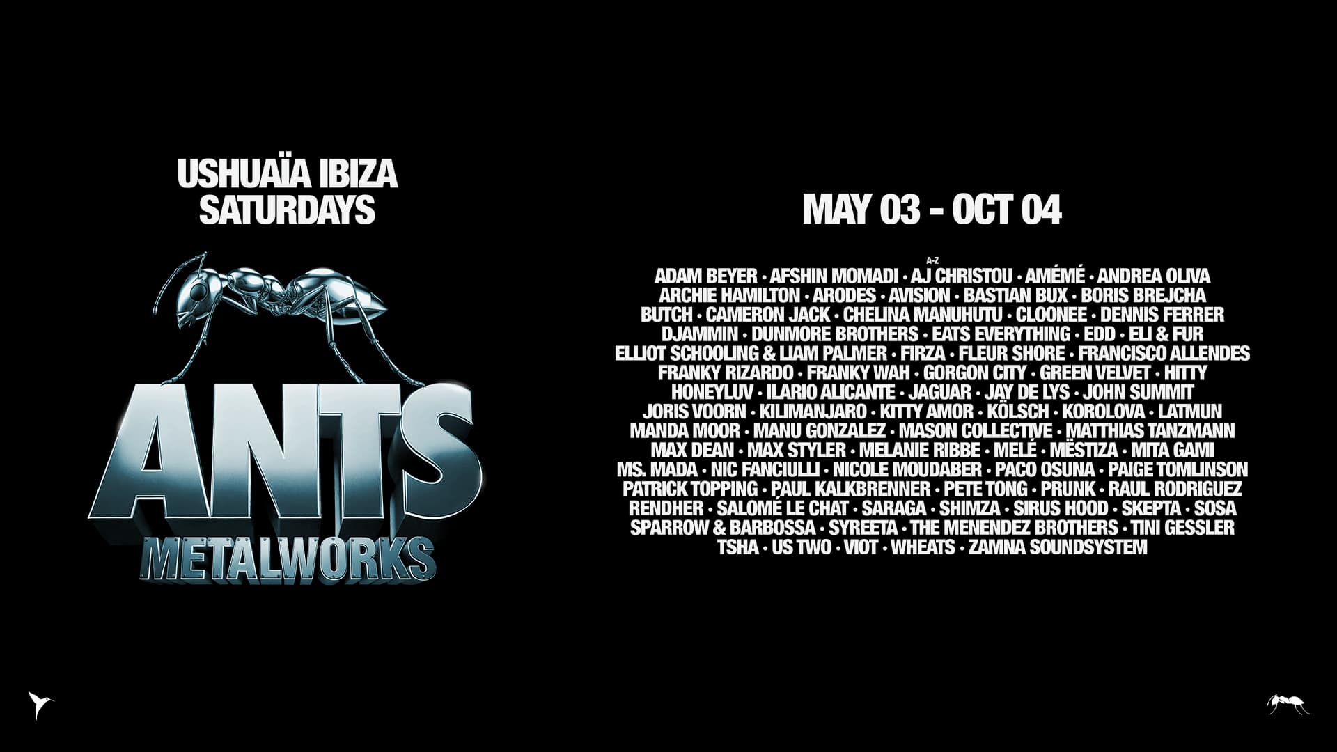 ANTS METALWORKS - Closing Party