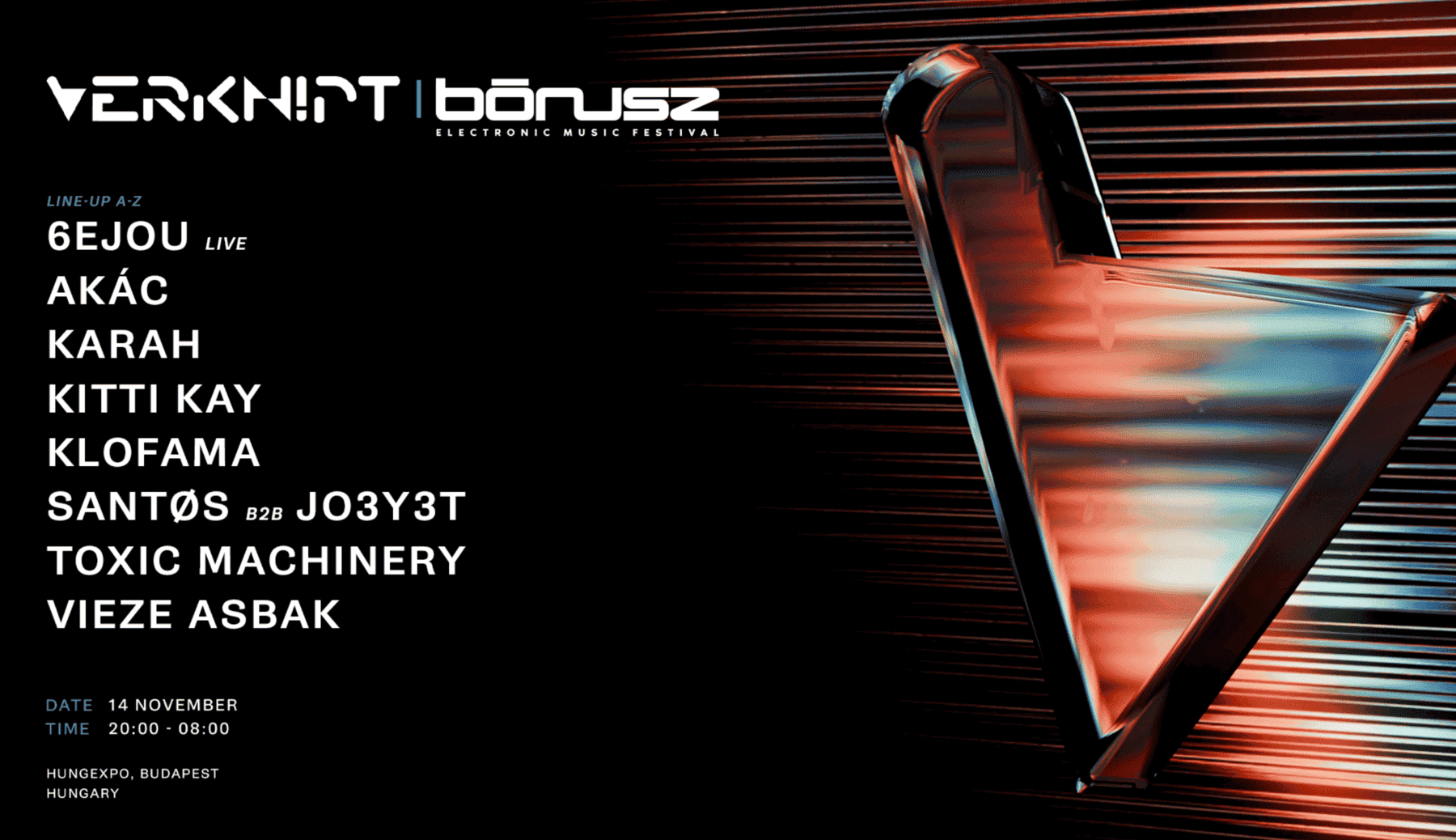 VERKNIPT X BÓNUSZ FESTIVAL