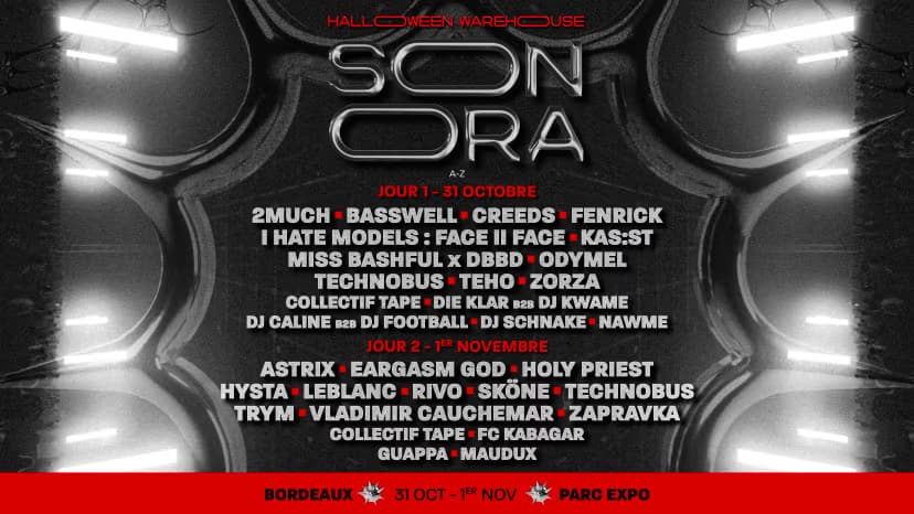 Sonora Bordeaux : Halloween Xxl