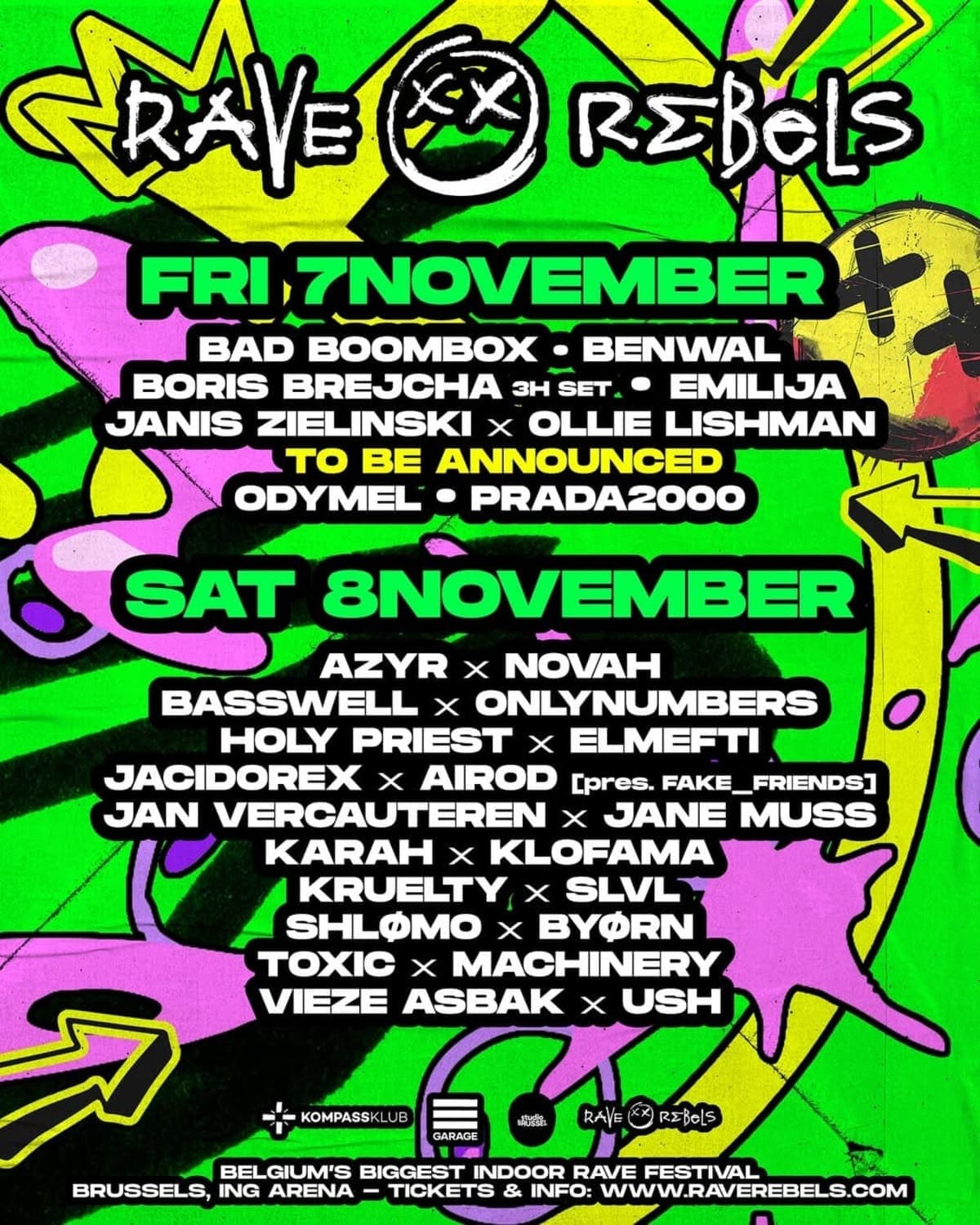 RAVE REBELS NOVEMBER 2025