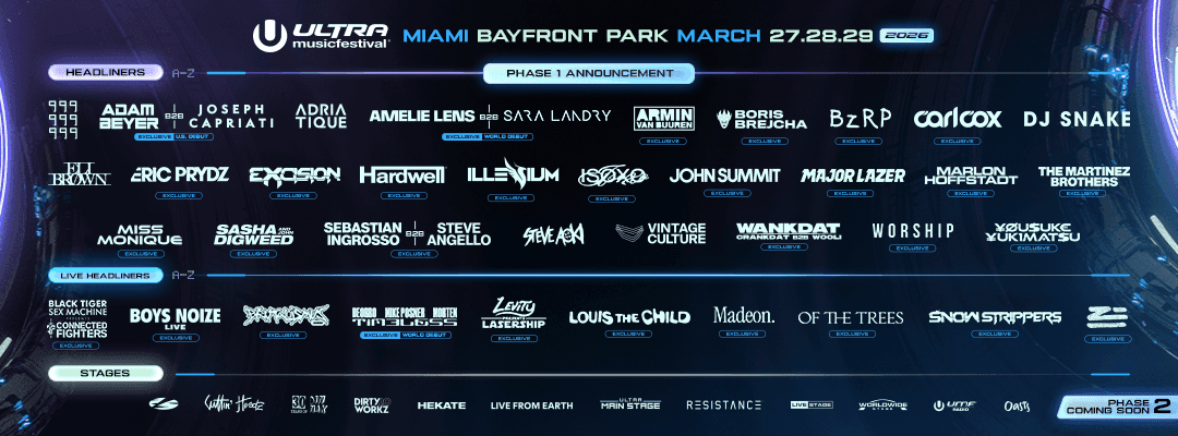 Ultra Music Festival 2026