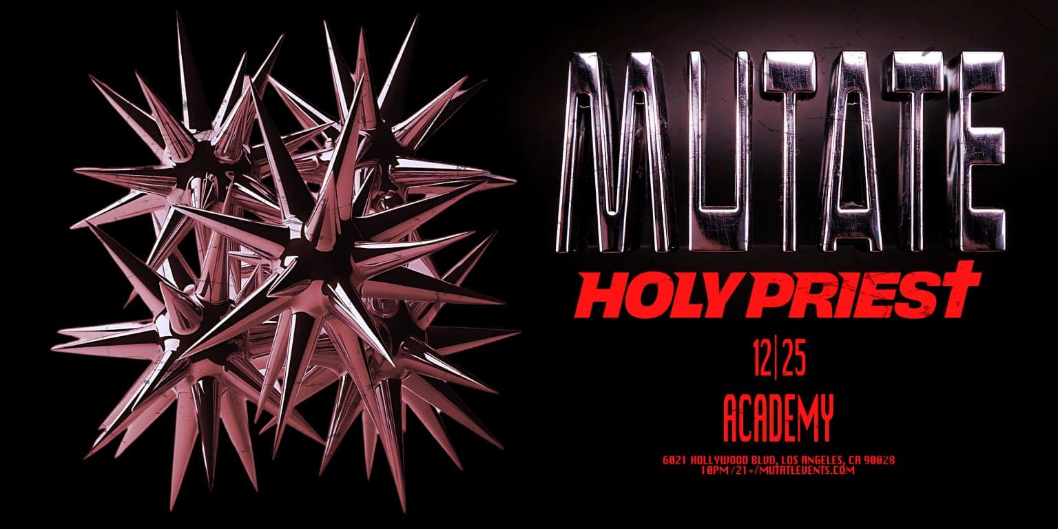 Mutate presents: HOLY PRIEST 25 DEC