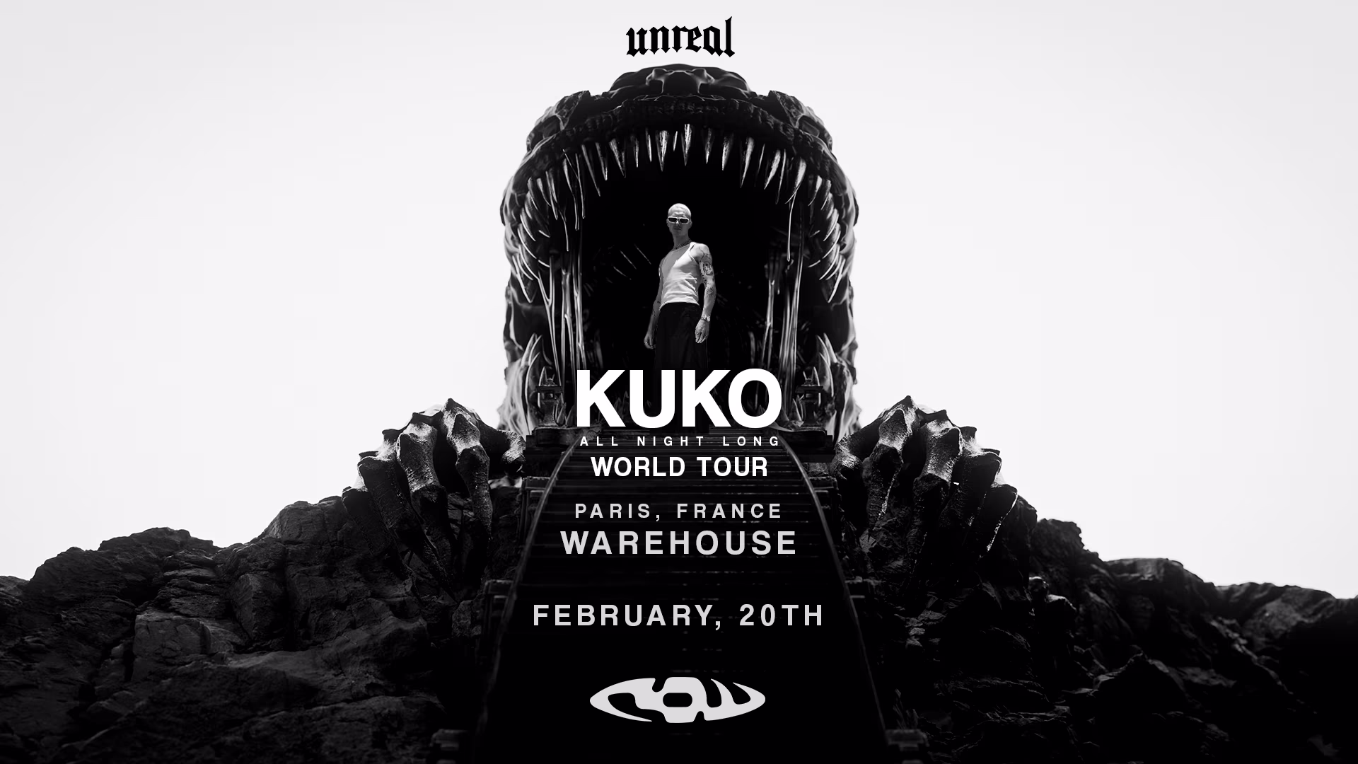 Unreal x KUKO World Tour Paris | 20 February 2026 (All Night Long)
