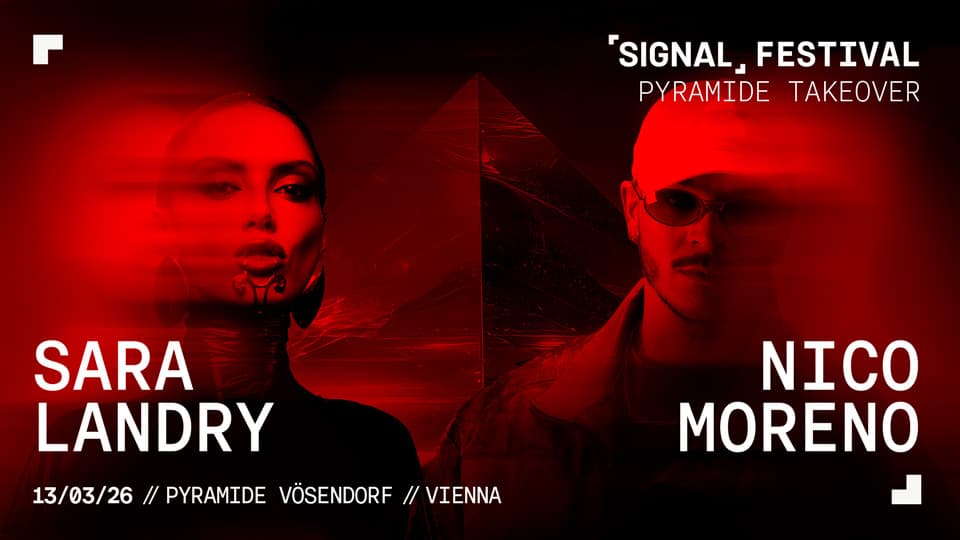 Signal Festival Pyramide Takeover | 13 March 2026