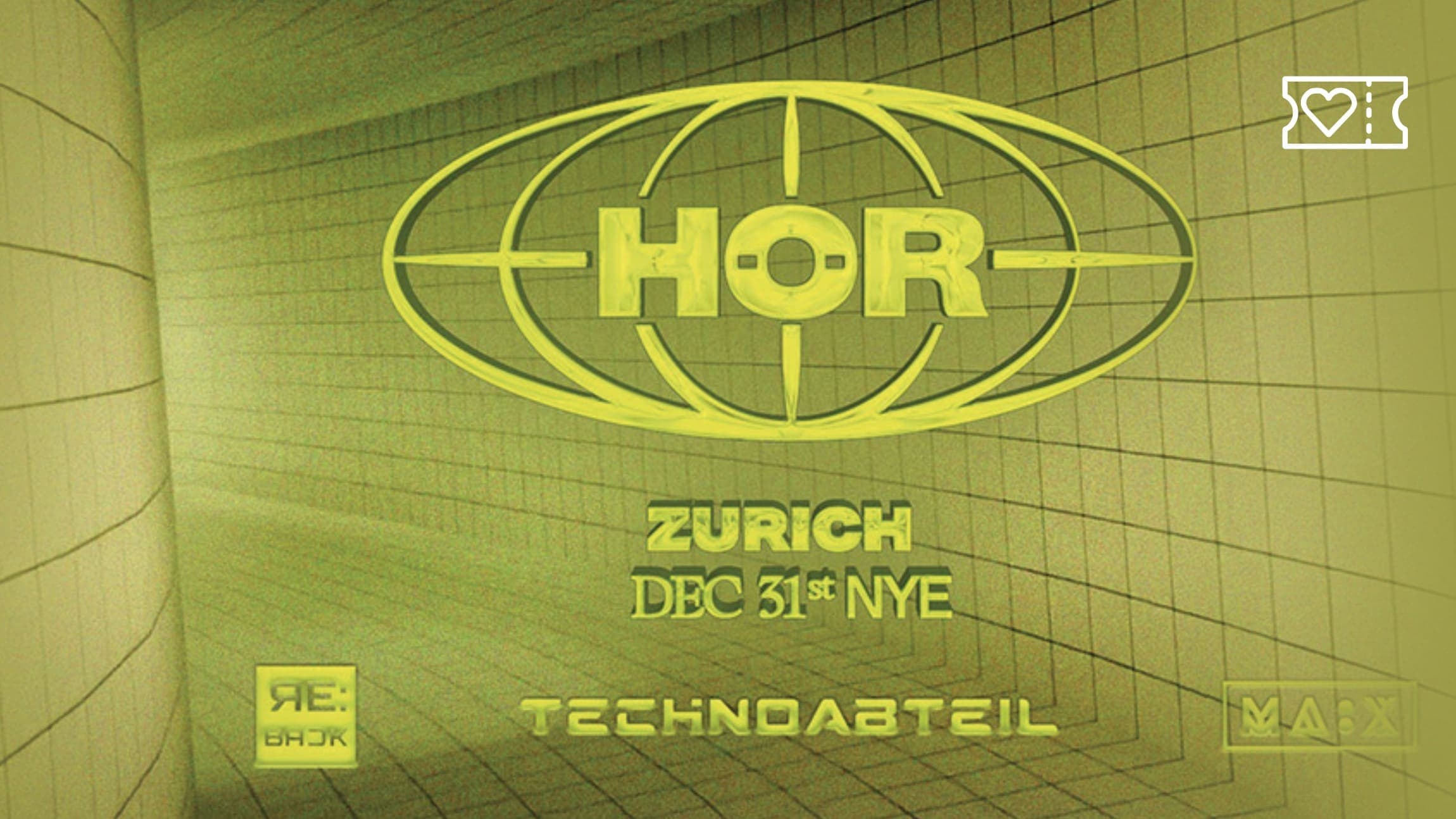 RE:BACK NYE 2025-2026 | Technoabteil x HÖR Berlin x MÄX