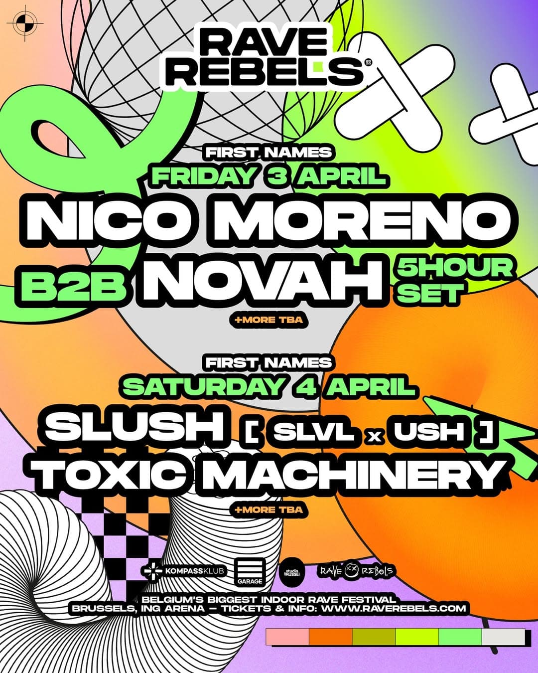 Rave Rebels XXL Weekender