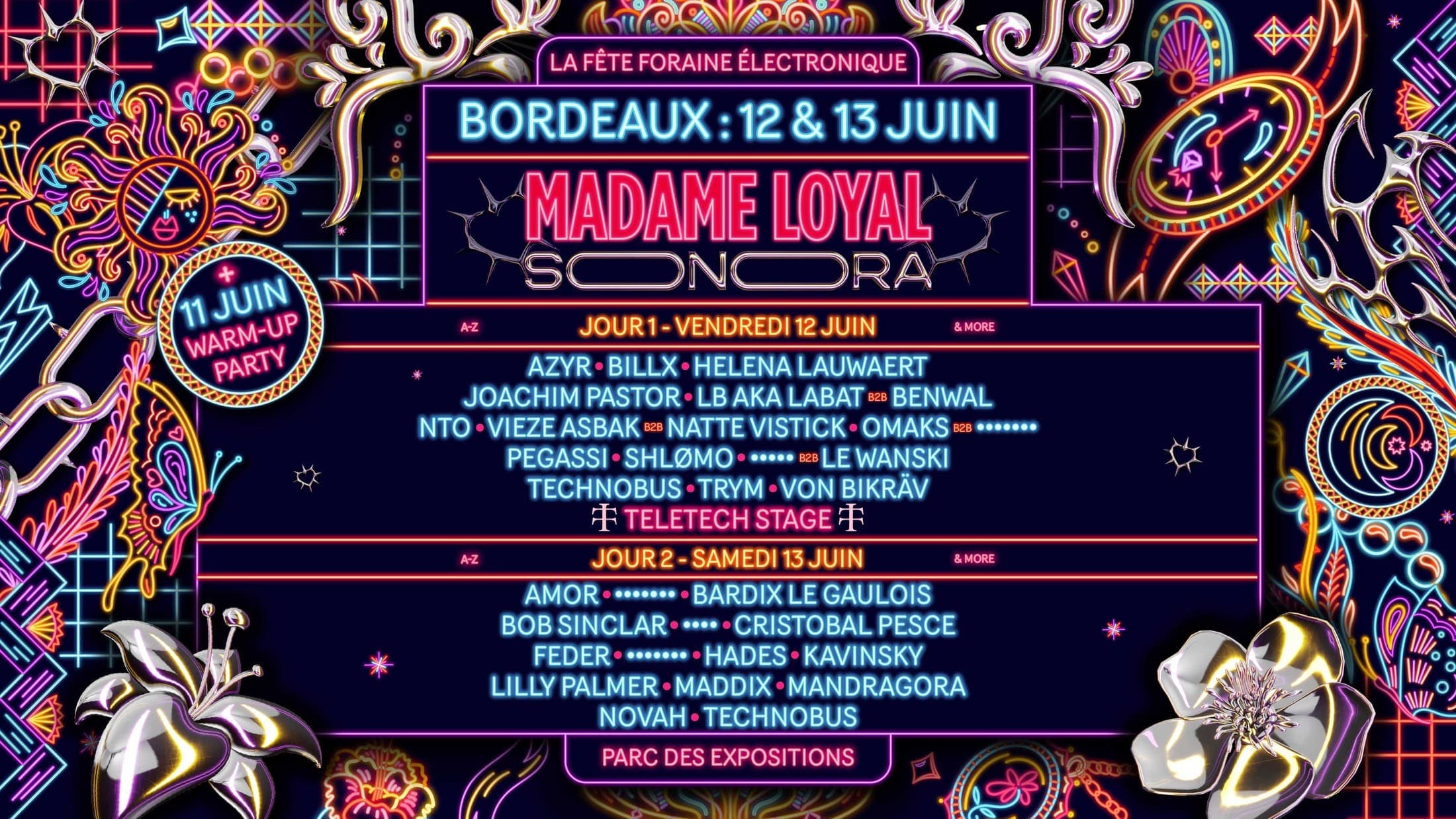 Madame Loyal x Sonora Bordeaux | 12-13 June 2026