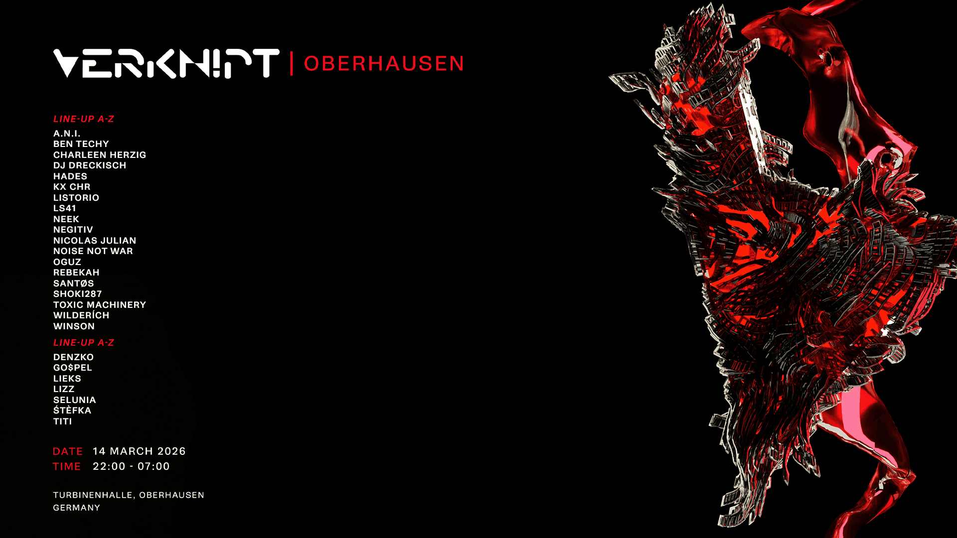 VERKNIPT Oberhausen | 14 March 2026