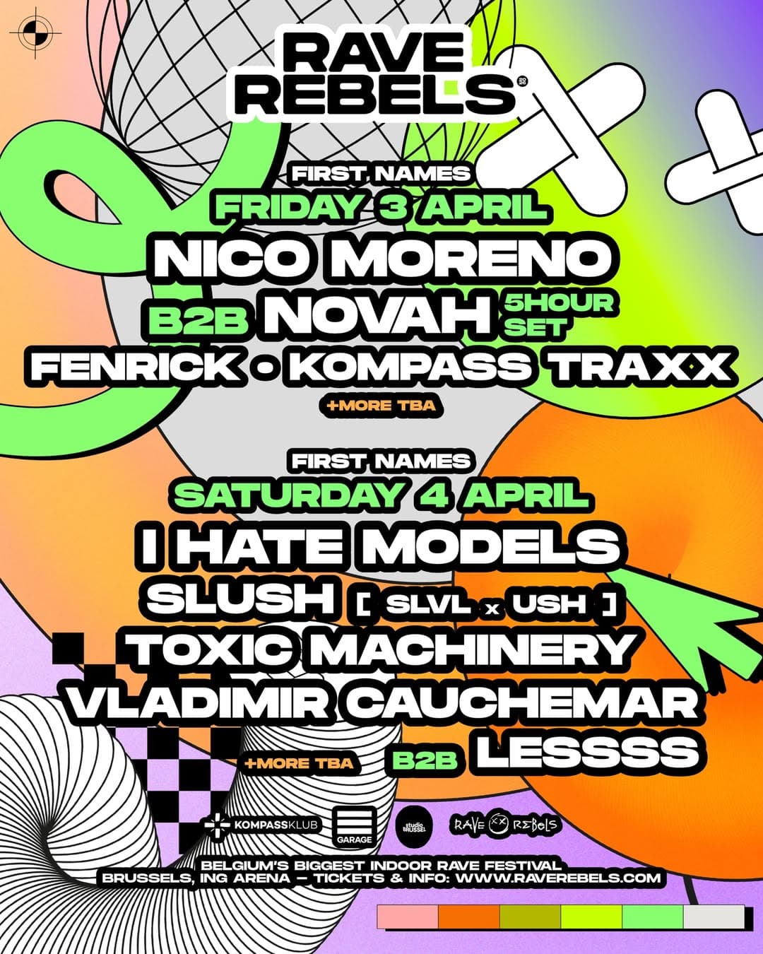Rave Rebels XXL Weekender