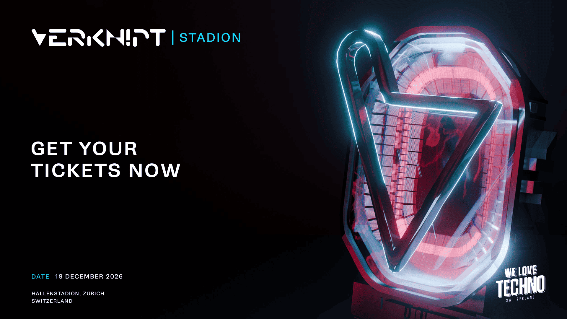 VERKNIPT STADION ZURICH | 19 December 2026