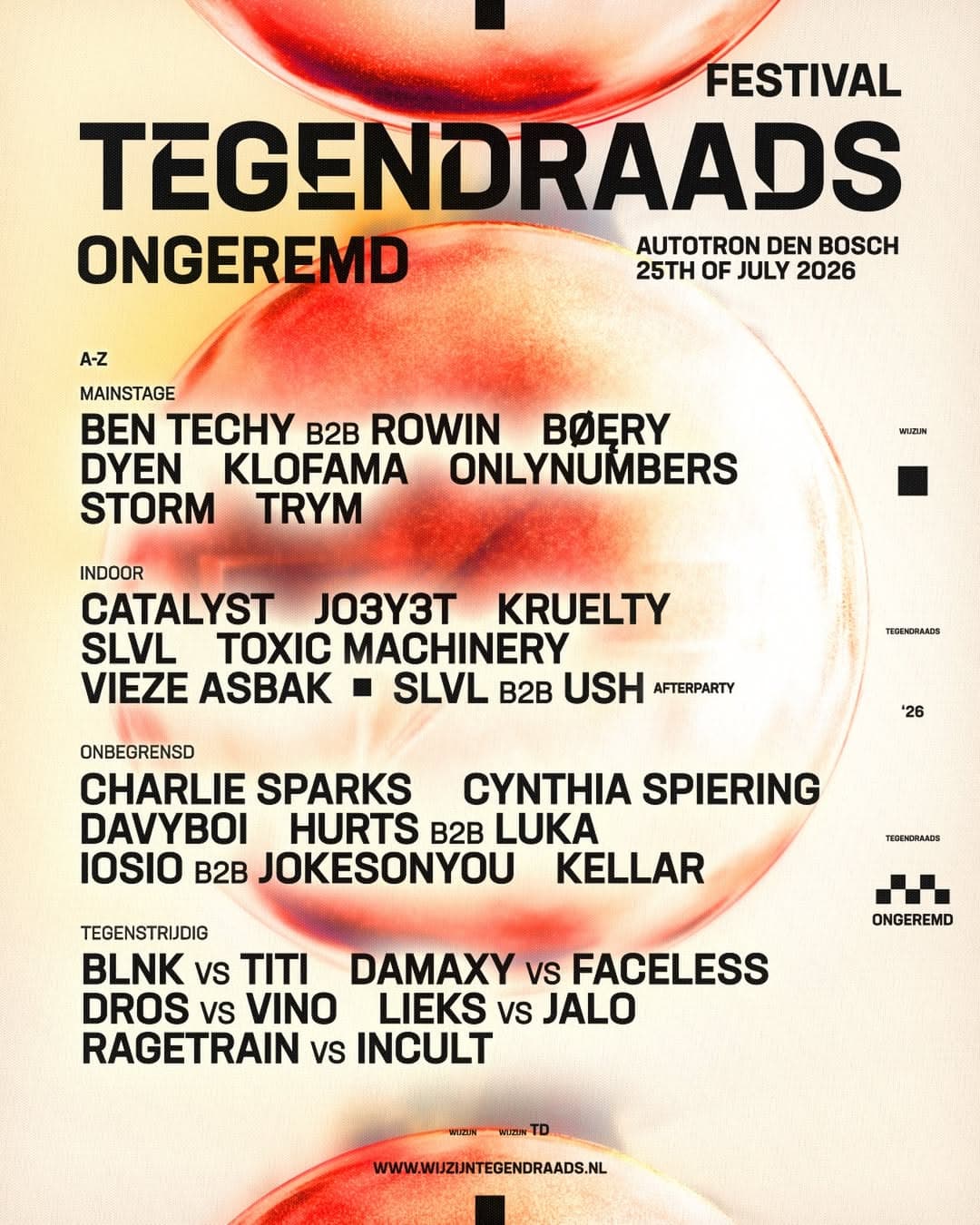 TEGENDRAADS Festival 2026