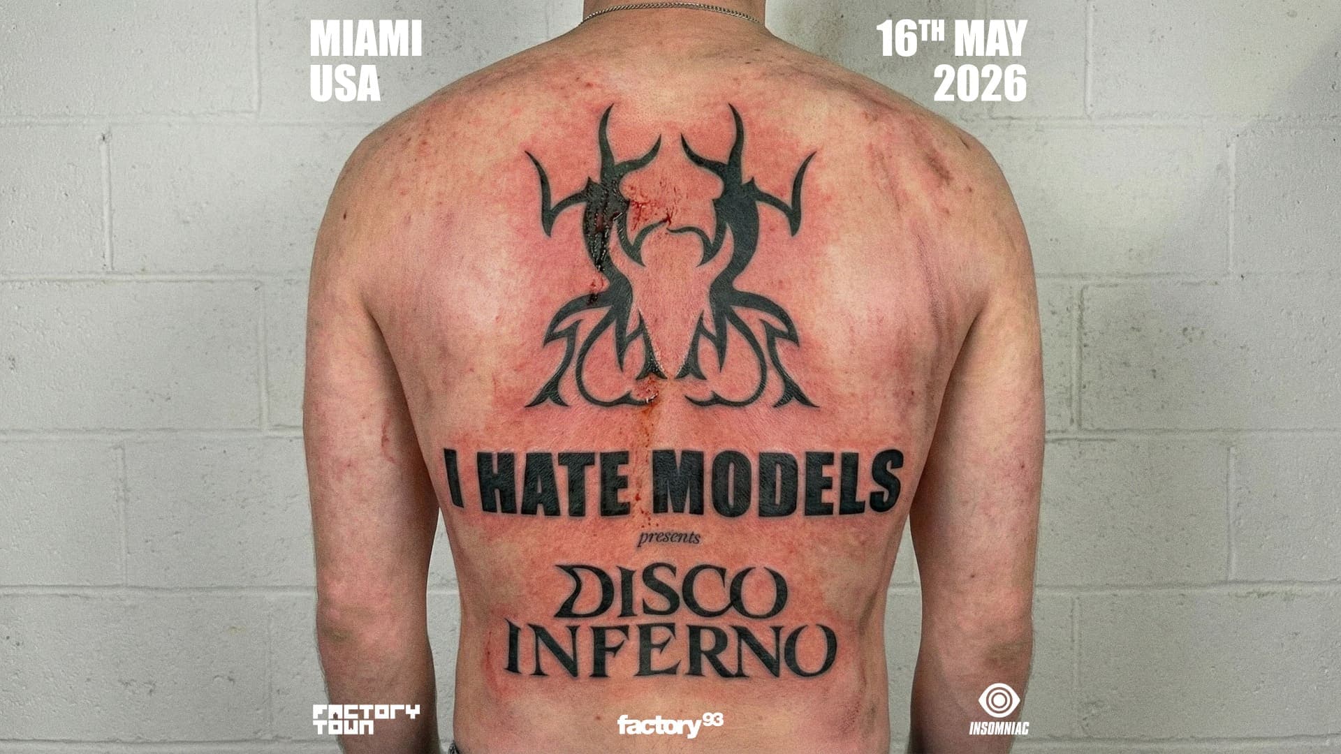 I Hate Models Presents Disco Inferno | 16 May 2026