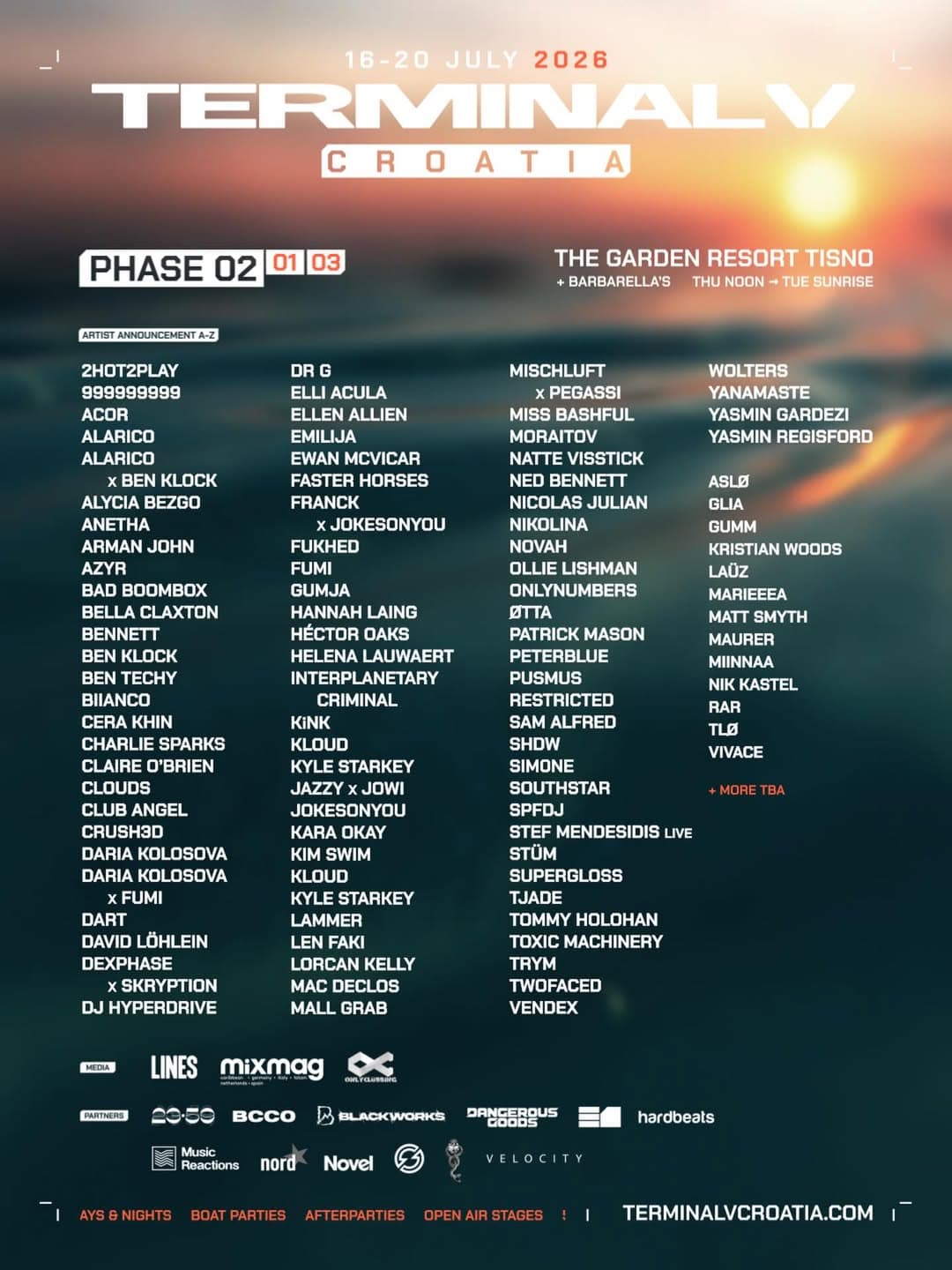 Terminal V Croatia 2026