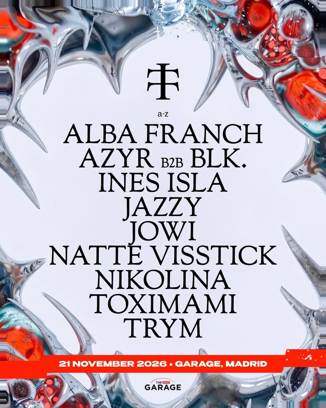 Teletech @ Garage, Madrid | 21 November 2026