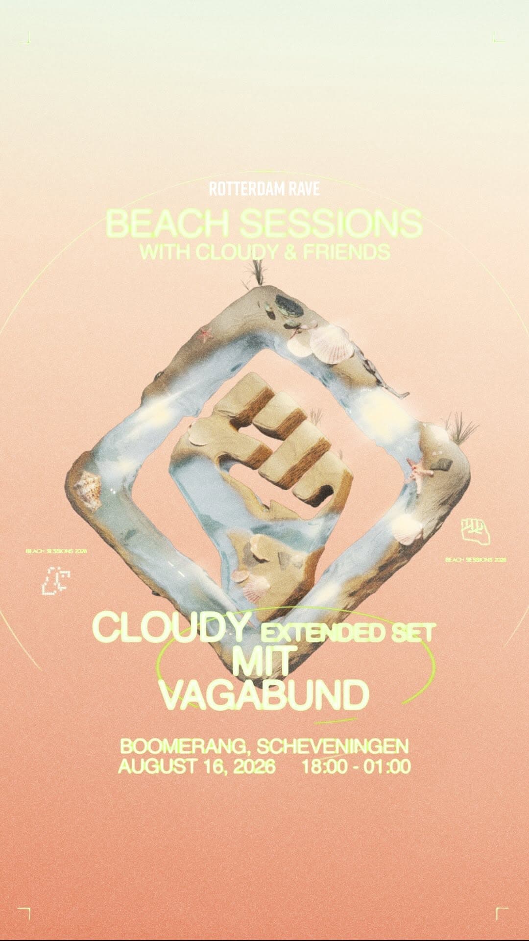 Beach Sessions with CLOUDY | Rotterdam Rave