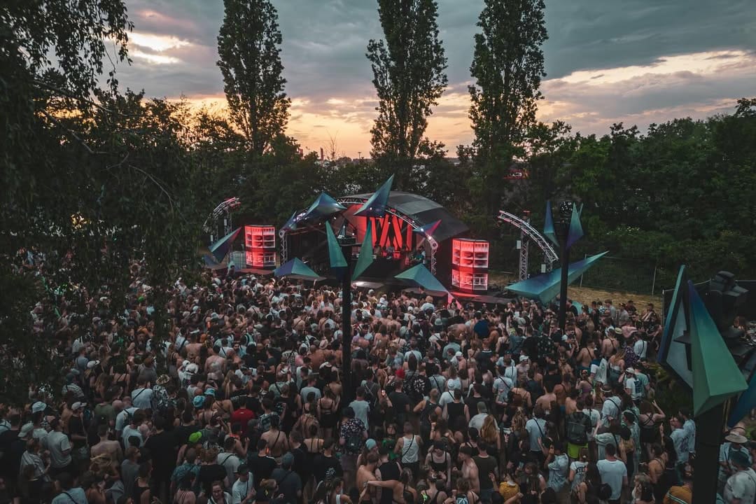 Waves Open Air Festival event poster